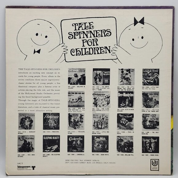 COVER ONLY Tale Spinners for Children Little Toot And Other Sea Songs - Picture 2 of 2